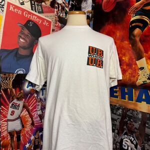 Vintage 90s I B Beachin Clearwater Florida Graphic Tee FOTL Single Stitch Sz XL‎